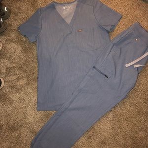FIGS scrubs (heather indigo)